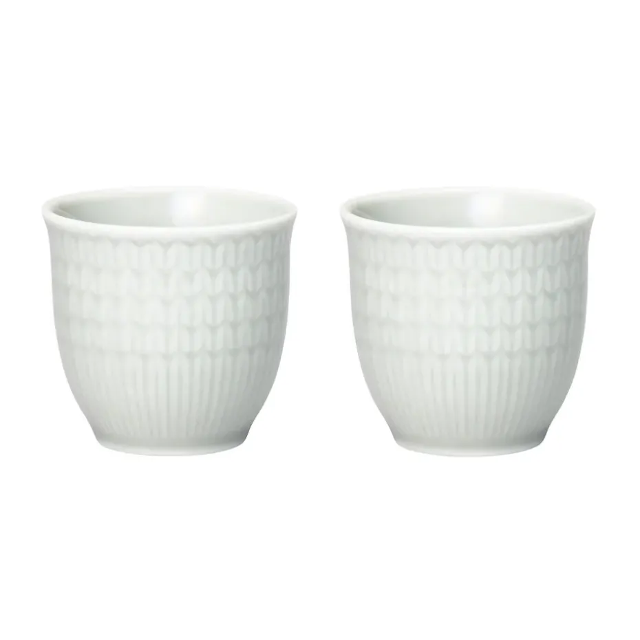 Set de 2 hueveras Swedish Grace, Niebla
