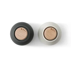 Set de 2 molinillos de especias Bottle Grinder Small, Ash-carbon-haya