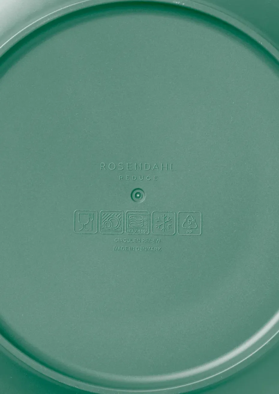 Set de 2 platillos Grand Cru Take Ø19,5 cm, verde niebla