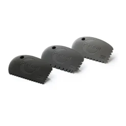 Set de 3 raspadores Plate-it, Gris