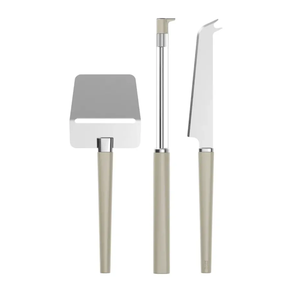 Set de 3 utensilios para quesos Emma, Humus