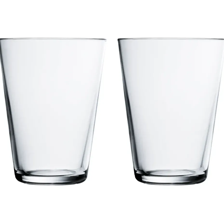 Set de 2 vasos Kartio 40 cl, transparente