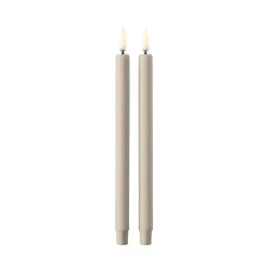 Set de 2 Velas LED STOFF Uyuni Lighting, arena