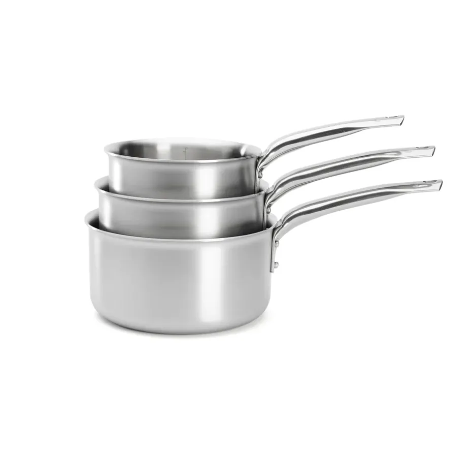 Set de cacerolas de Buyer Alchimy 3 piezas, Acero inoxidable