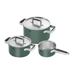 Set de cacerolas Zwilling Pure 5 piezas, Verde