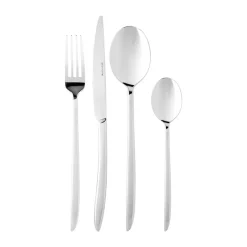 Set de cubiertos Eternum Orca 24 piezas, Acero inoxidable