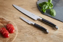 Set de cuchillos Laguiole By Hâws para pelar y chef, 2 piezas, Madera negra