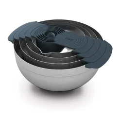 Set de cuencos Nest 9 piezas, Acero inoxidable