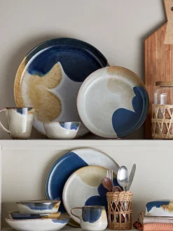 Set de desayuno Jules, 12 piezas, Gris