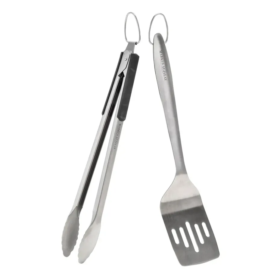Set de grill Markus BBQ 2 piezas 10x43 cm, Silver