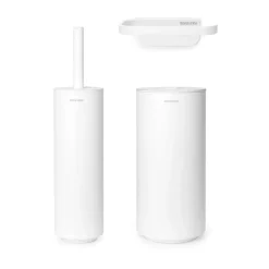 Set de Inodoro Mindset 3 Piezas, Mineral Fresh White