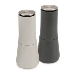 Set de molinillos de sal y pimienta Milltop 2 piezas, Gris-blanco