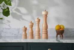 Set de molinillos de sal y pimienta London 18 cm, Natural