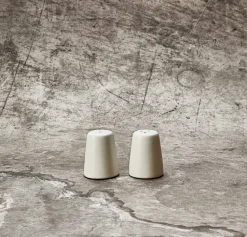 Set de salero y pimentero Raw, Arctic white