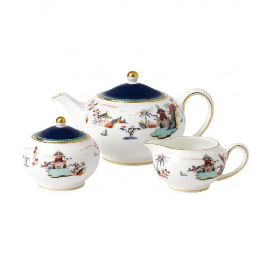 Set de servir té Wonderlust, 3 piezas