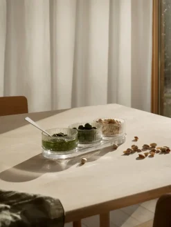 Set de tapas Pilastro set de 4, Clear