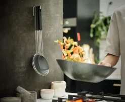 Set de wok Nest fusion 3 piezas, Negro