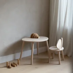 Set silla + mesa infantil Mouse, Abedul