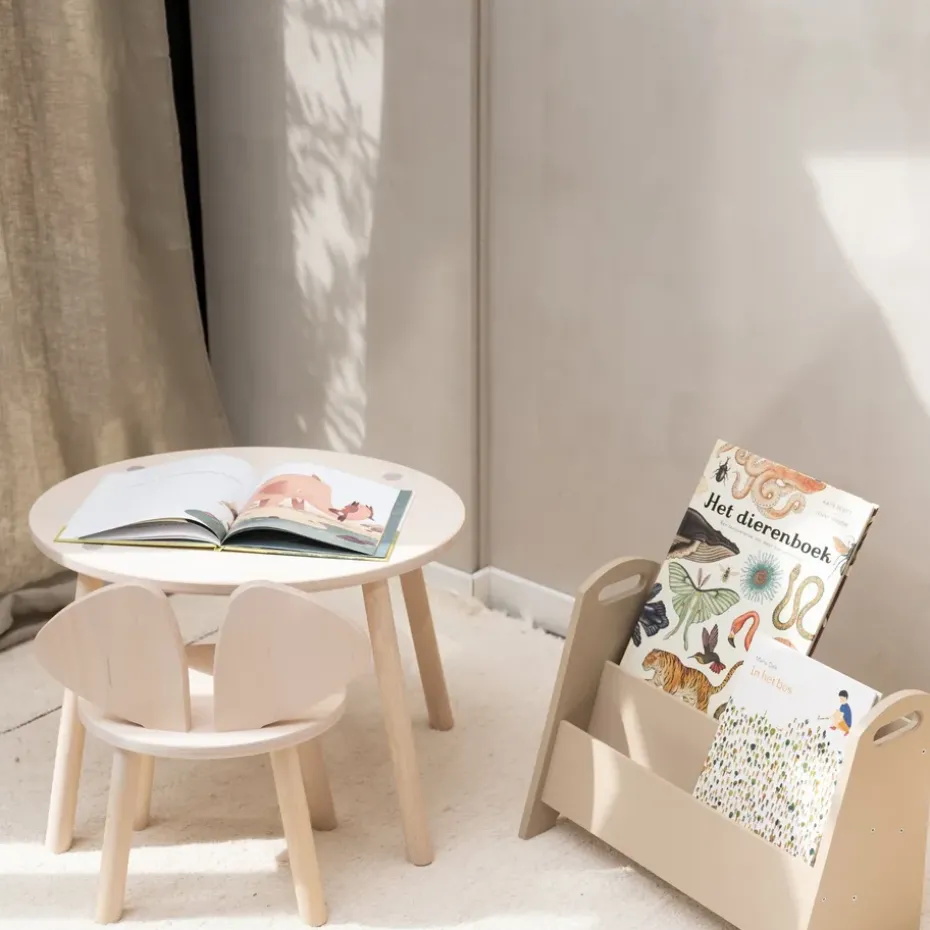 Set silla + mesa infantil Mouse, Abedul