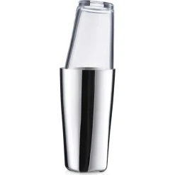 Shaker Rocks Boston, Polished steel
