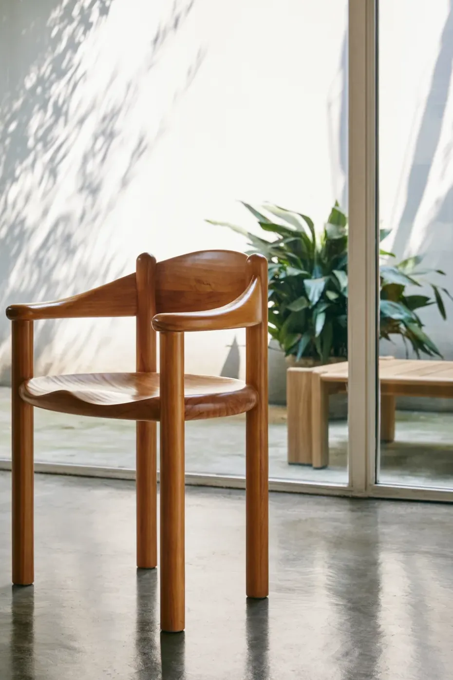Silla con reposabrazos Daumiller, Golden pine