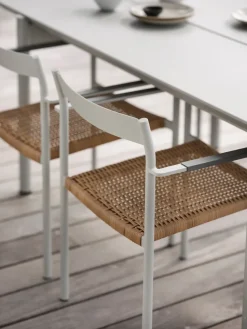 Silla con reposabrazos DK, Light grey