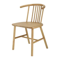 Silla de comedor VIOR, Roble lacado