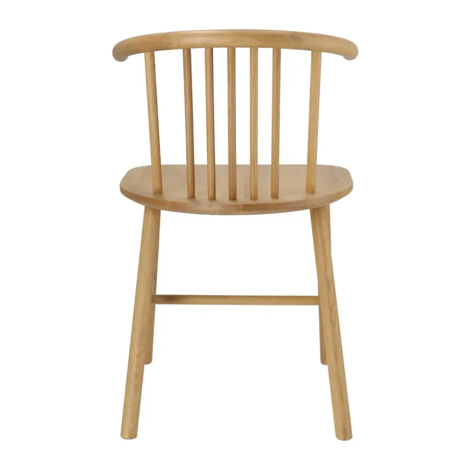 Silla de comedor VIOR, Roble lacado