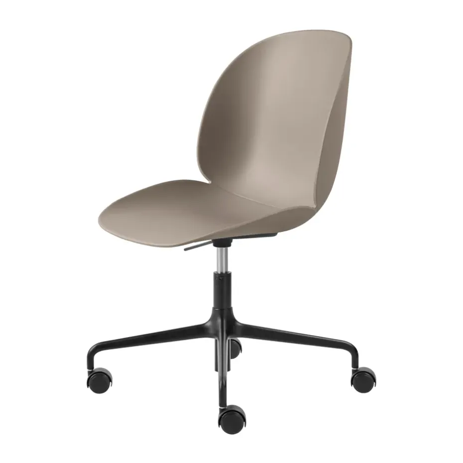 Silla de oficina Beetle Meeting Chair, New beige-black