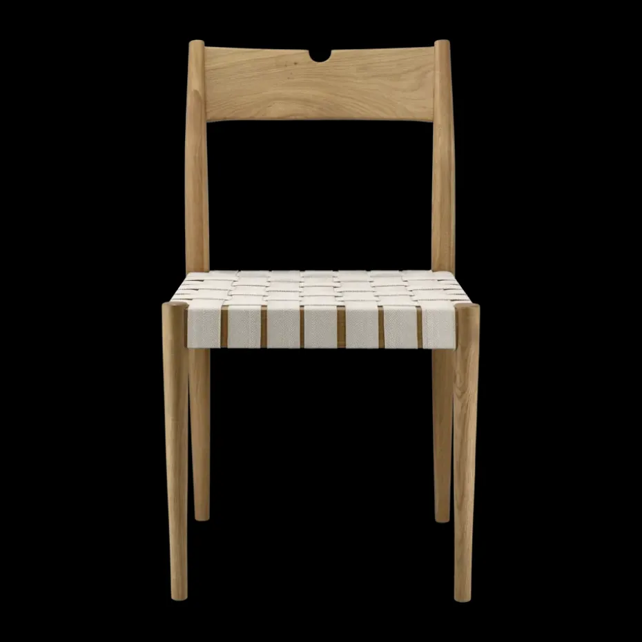 Silla Ekeryd, Webbing-laquered oak