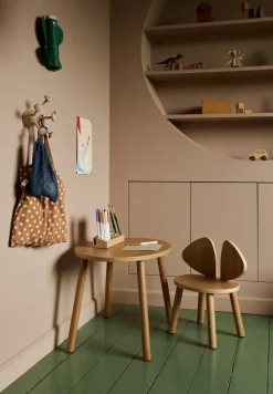 Silla infantil Mouse Chair, Roble