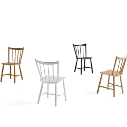 Silla J41, Water-based lacquered oak