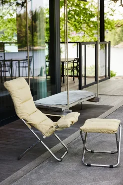 Silla para tomar el sol Fiesta Soft, Dusty yellow