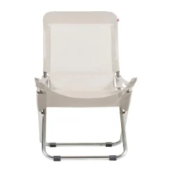 Silla para tomar el sol Fiesta, Blanco-beige