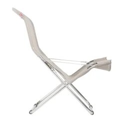 Silla para tomar el sol Fiesta, Blanco-beige