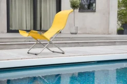 Silla para tomar el sol Fiesta, Mustard