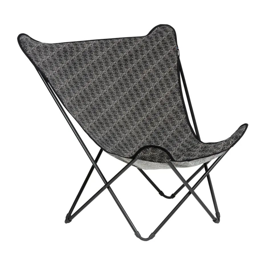 Silla para tomar el sol Popup XL Seville, Cara/gris oscuro