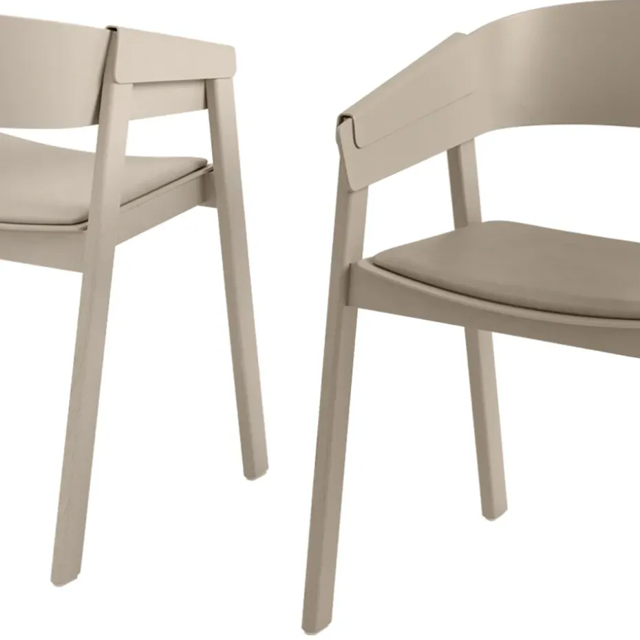 Sillón Cover asiento tapizado, Remix 252-oak