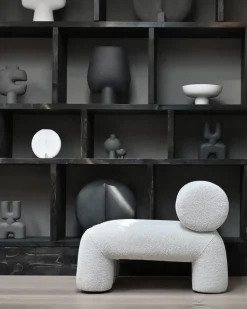 Sillón Foku Chair, Bouclé