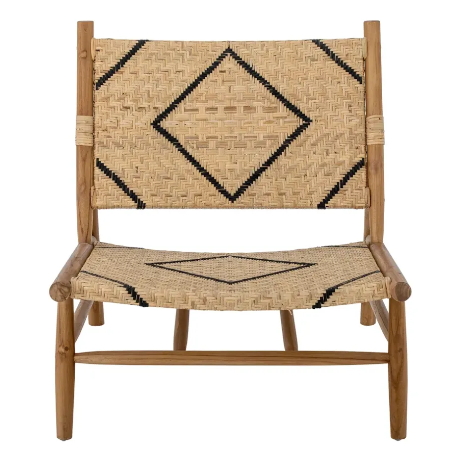 Sillón Lennox, Natural-teak