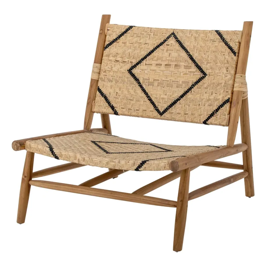 Sillón Lennox, Natural-teak