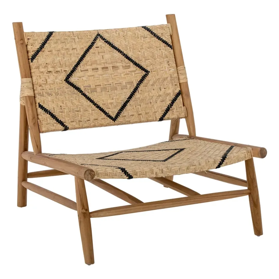 Sillón Lennox, Natural-teak