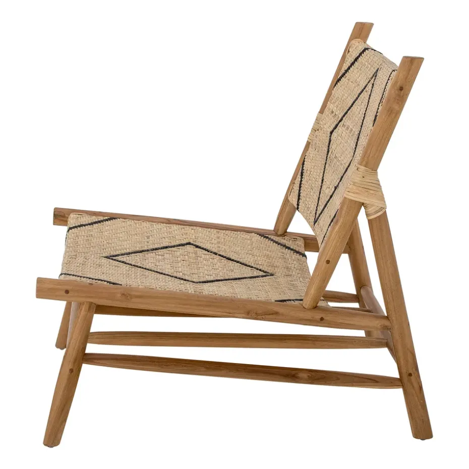 Sillón Lennox, Natural-teak