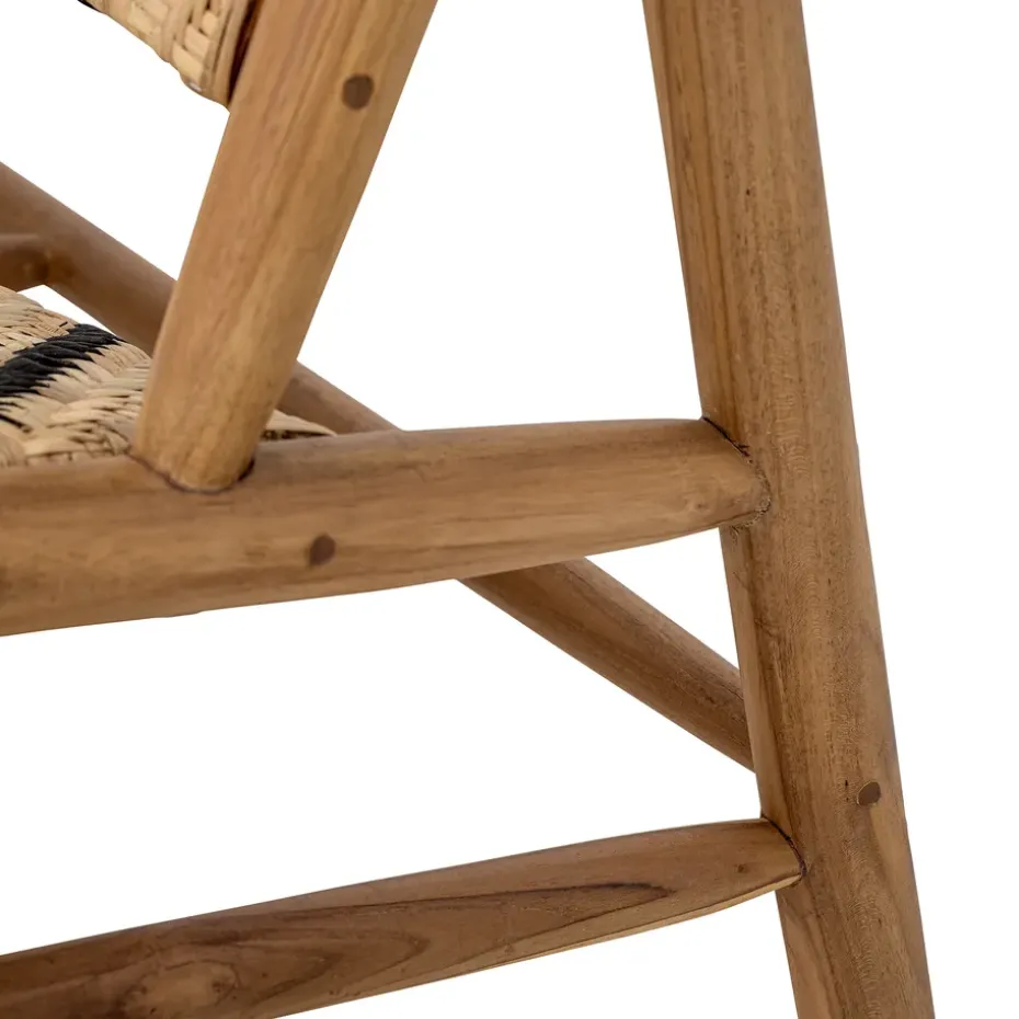 Sillón Lennox, Natural-teak