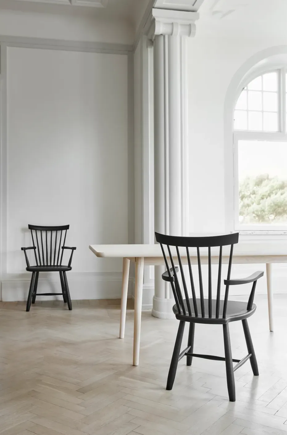 Sillón Lilla Åland, Barniz mate claro (roble)