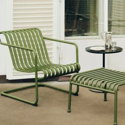 Sillón lounge Palissade Cantilever Low , Oliva