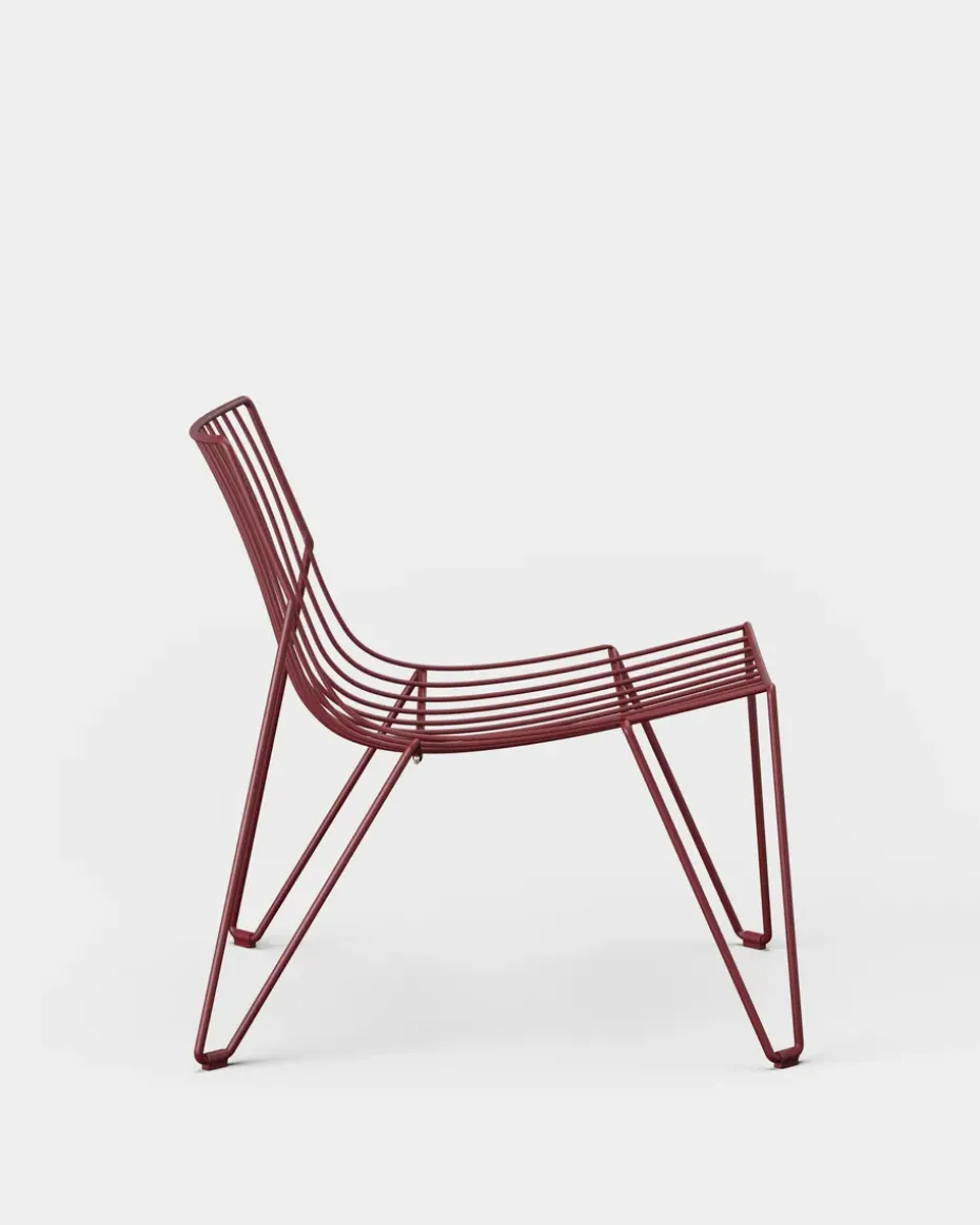 Sillón Tio easy chair, Wine Red
