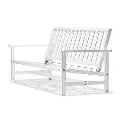 Sofá 09, White, 3 plazas