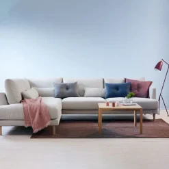 Sofá Bredhult, Bern Beige 0341-roble blanco aceitado, 3 plazas A2