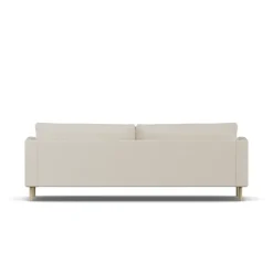 Sofá Bredhult, Jump Beige 1956-roble blanco aceitado, 3 plazas